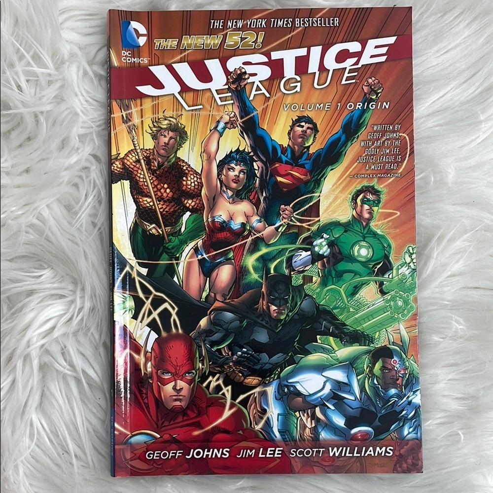 JUSTICE LEAGUE   - VOL 1-  ORIGIN    TRADE PAPERACK   - DC COMICS NEW 52